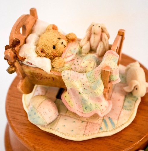 Cherished teddies cradled - cherished,