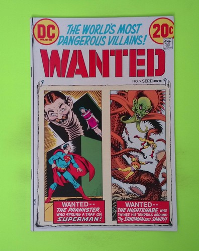 Wanted 1973 comics we - wanted, dc