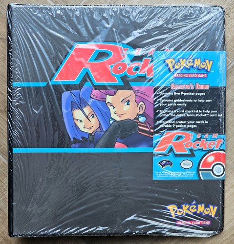 Team rocket binder pokemon - rocket,