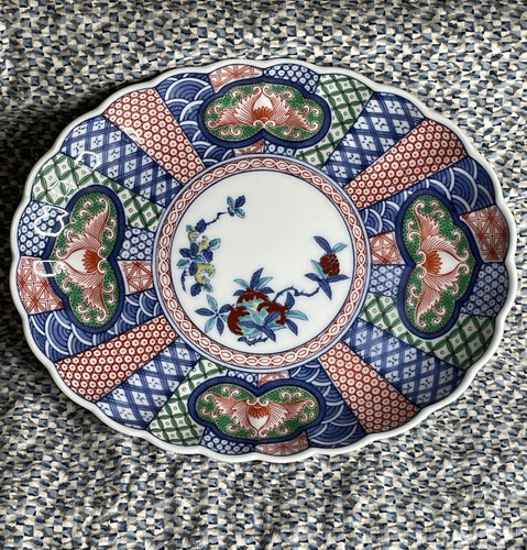 Rare arita ware kaiko imari - rare,