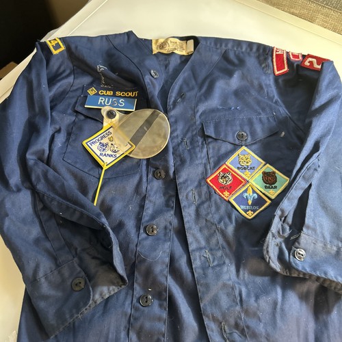 Vintage cub scout uniform with - vintage,