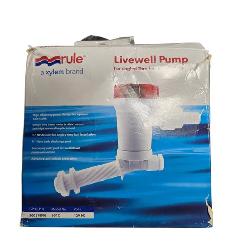 Rule 500 gph livewell - gph,