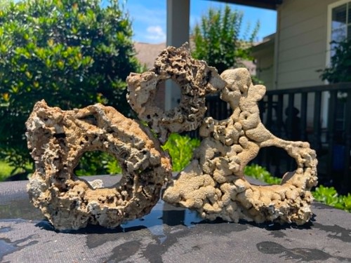 Aquarium rock geyserite - aquarium,