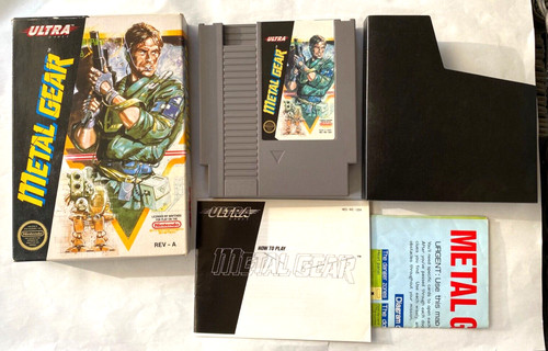 Metal gear nes nintendo - metal,