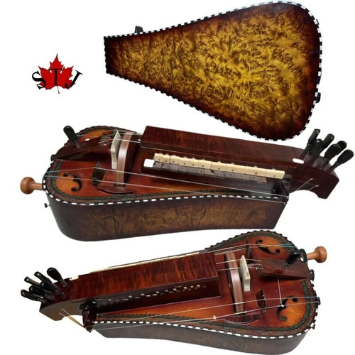 Bird eye maple wood hurdy - bird's,