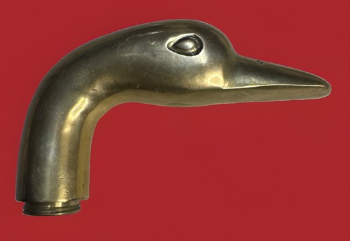 Vintage brass duck - vintage, 4.5”brass