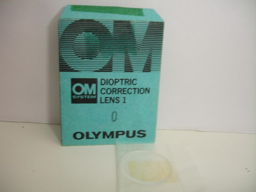 Olympus dioptric correction - om,