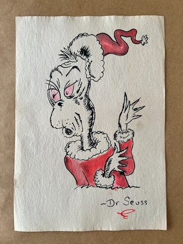 Seuss drawing - dr.,