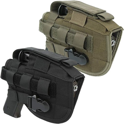 Tactical molle pistol holster - tactical,