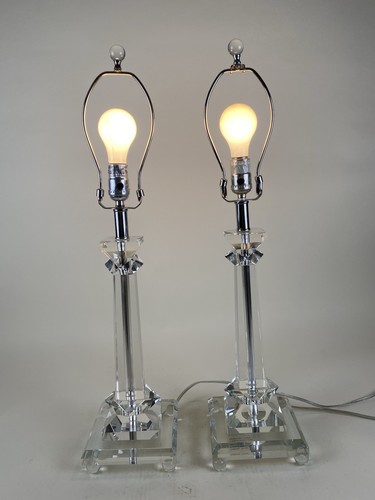Pair lamps modern contemporary - pair,