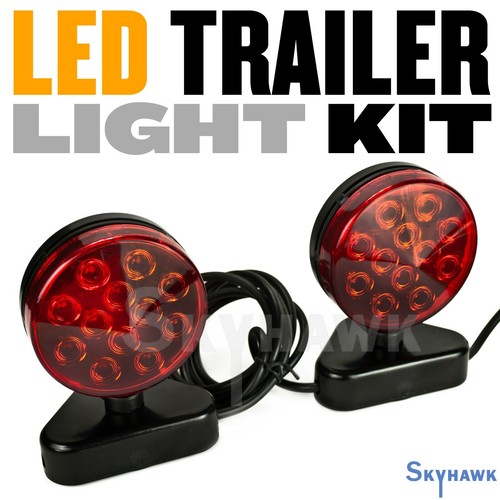 12v magnetic led trailer light - magnetic,