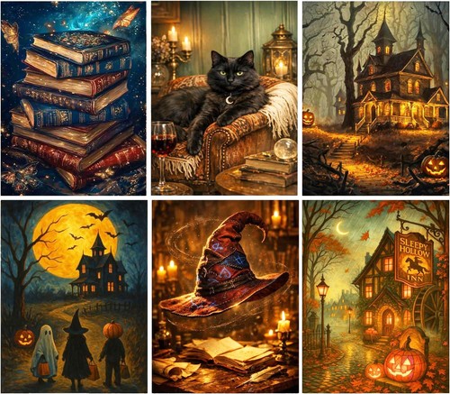 Packs retro halloween - 6,
