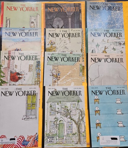 Vintage new yorker magazine - vintage,