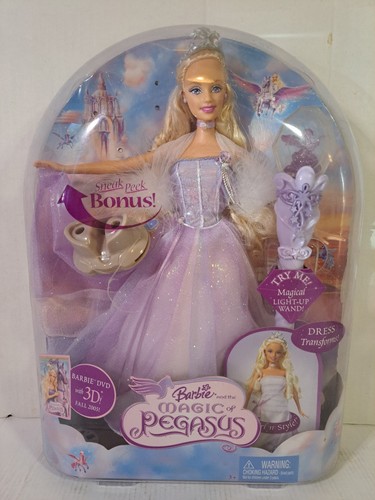 2005 barbie magic pegasus - barbie, of