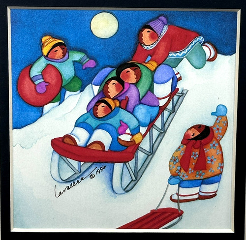 Vtg signed barbara - signed, lavallee