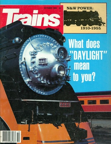 1984 trains magazine w - trains, magazine: