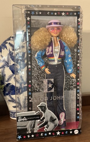Elton john barbie - elton, signature