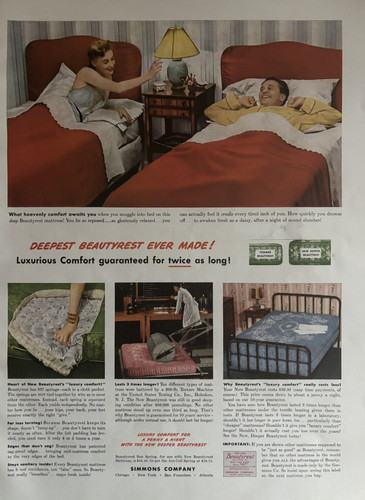 1940 simmons beauty - beauty, rest
