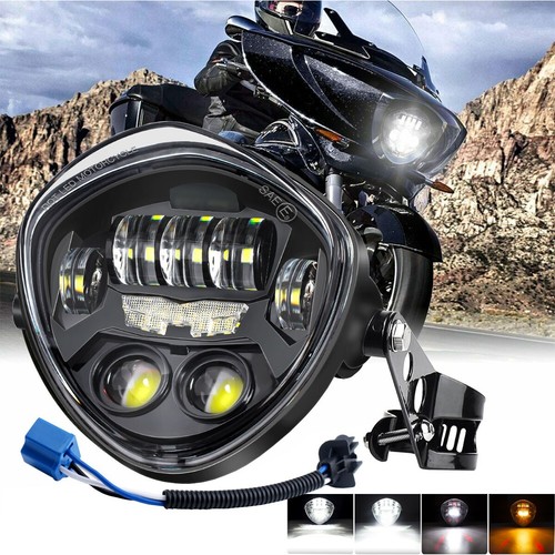 Led motorcycle headlight - led,