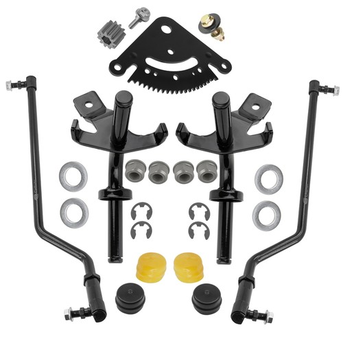 Steering spindle gear kit - spindle,