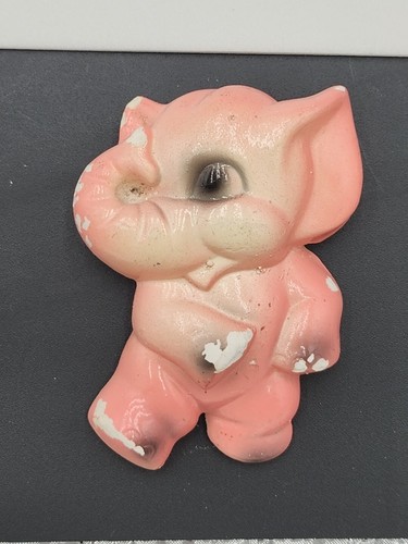 Vintage pink elephant - vintage,