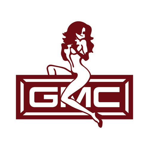 Gmc logo with - logo, die