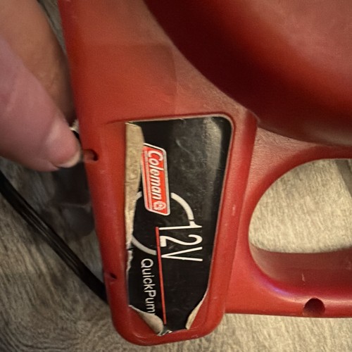 Coleman quickpump 12v - 12v, dc