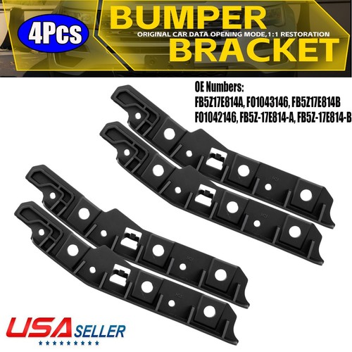 Bumper support brackets front - bumper,