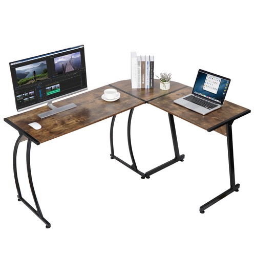 Shaped corner desk computer - corner,