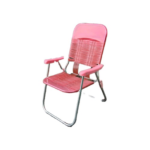 Vtg chair red jelly - vtg,
