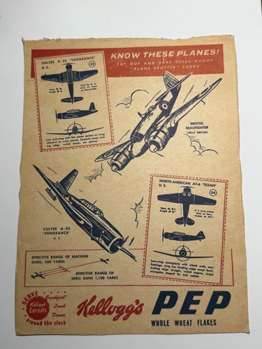 1940 kellogg pep - pep, know