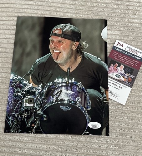 Lars ulrich signed - 🔥,