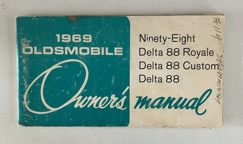 Vintage 1969 oldsmobile owners - 1969,