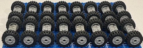 Lego matched wheels - +, tires