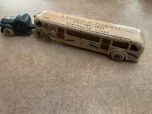 1933 vintage arcade gmc - arcade, cast