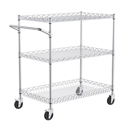 Tier utility cart rolling - 3-tier,