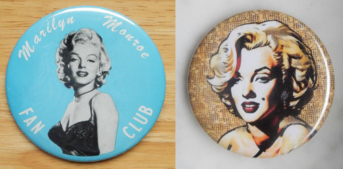 Set marilyn monroe fan - monroe,