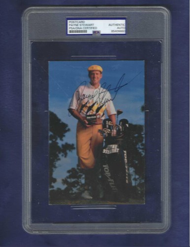 Payne stewart autographed - stewart,
