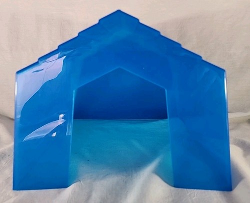 Blue large house - large, for