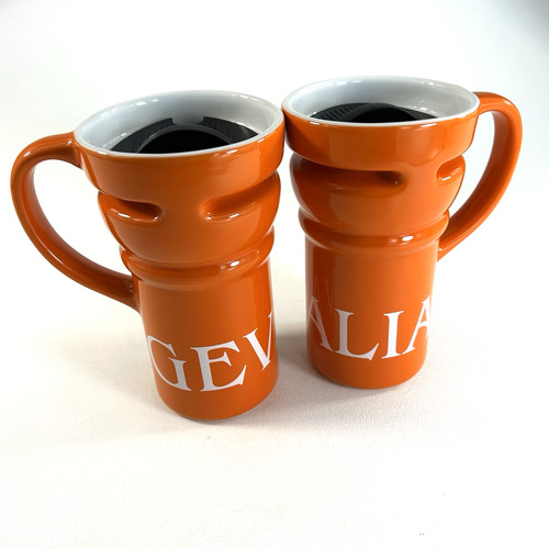 Gevalia ceramic travel - mug, set