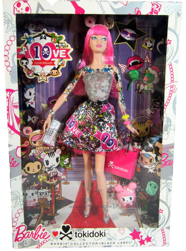 Mattel barbie 2014 tokidoki - barbie,