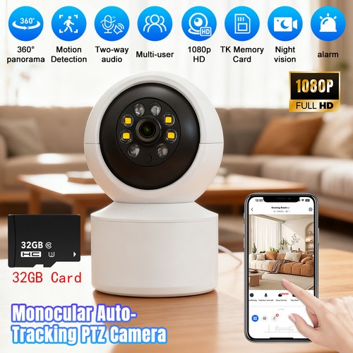 Home camera 1080p - camera, wireless