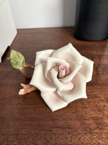 Bone china pink rose - bone,