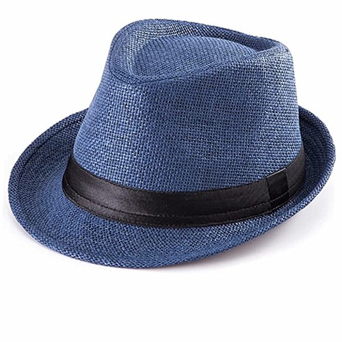 Unisex straw fedora - panama, hat
