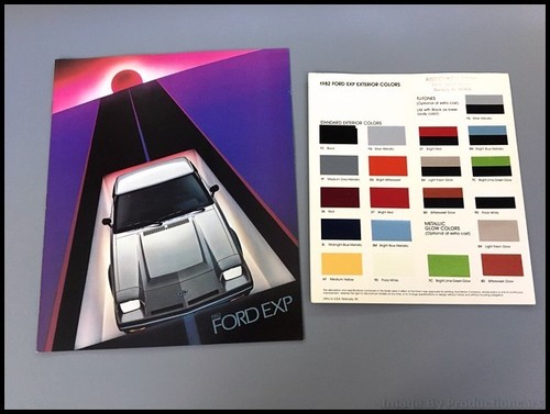 1982 ford exp page vintage - 1982,