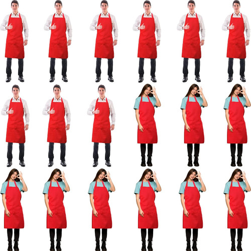 Pack bib apron bulk unisex - bib,
