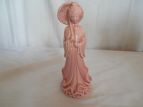 Vintage mcm pink ceramic - pink,