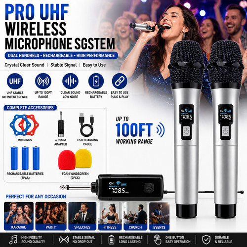 Pro uhf wireless microphone - pro,