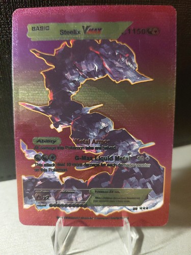 Steelix vmax rainbow - rainbow, foil