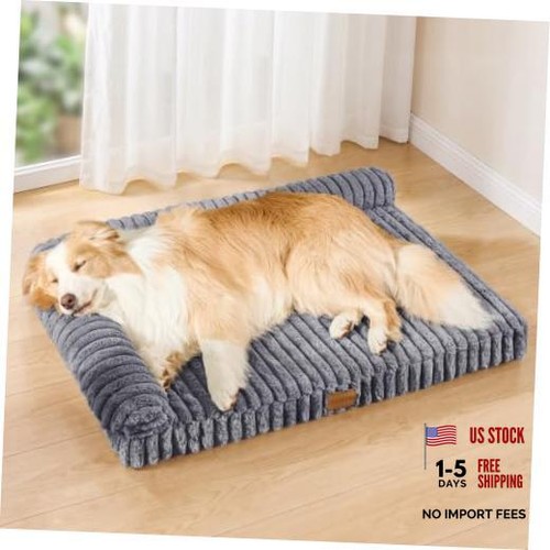 Orthopedic large dog - bed, furry